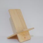 wood phone tablet holder stand