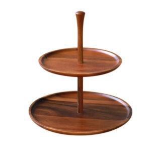acacia-platter-afternoon-tea-wood-salad-bowl-kitchenware-plate-tray-tools