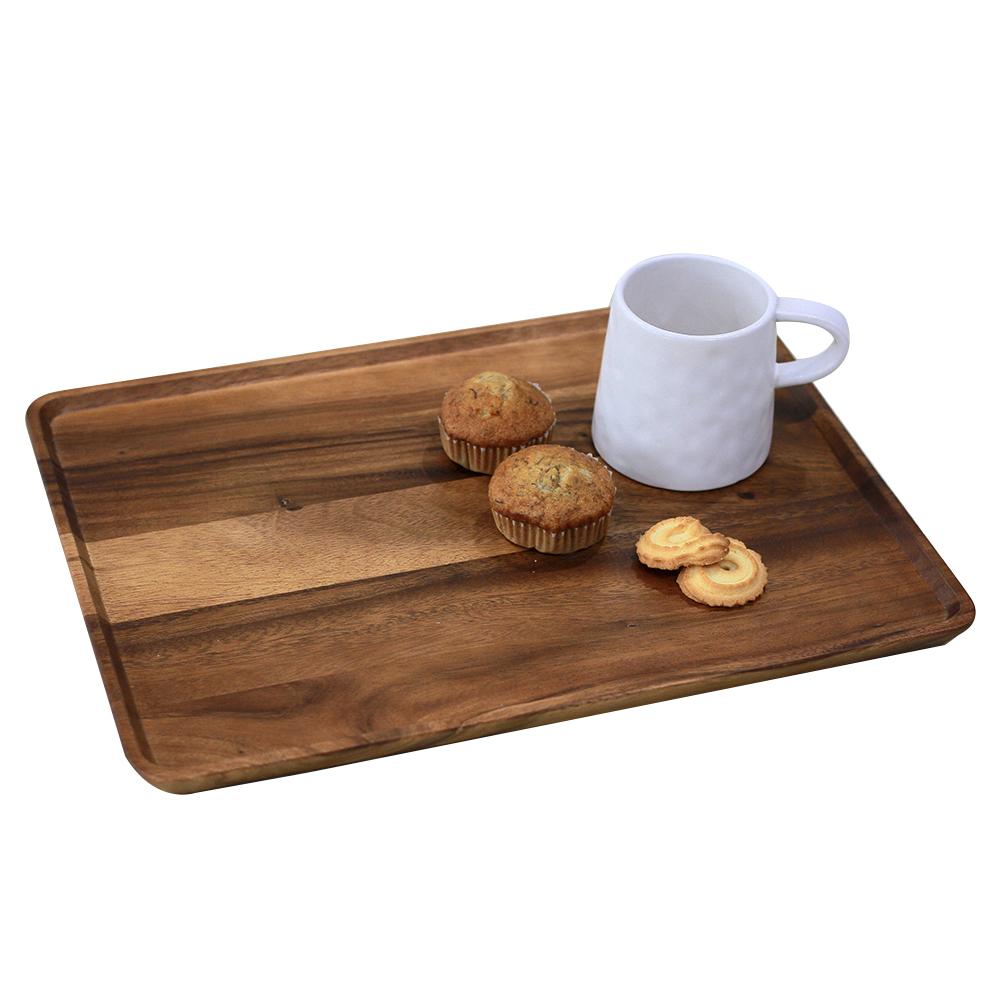 acacia-wood-salad-bowl-kitchenware-plate-tray-tools-platter